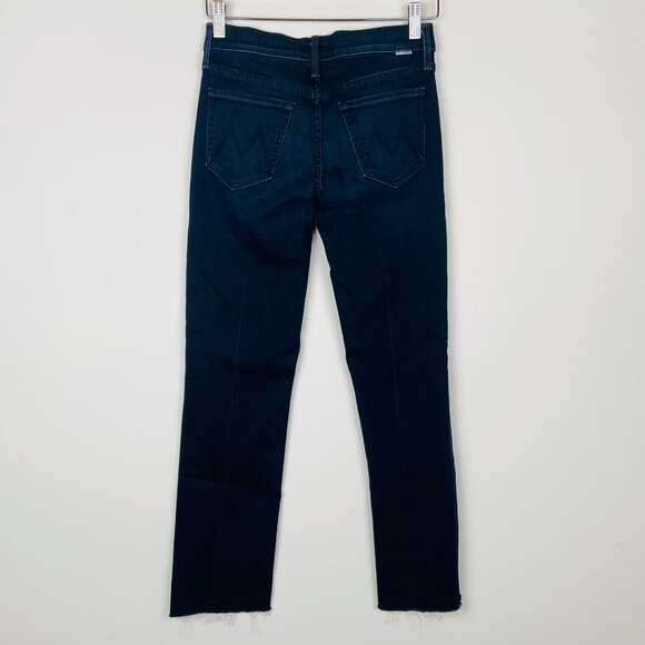 Mother The Pretender Strange Brew Dark Wash Straight Leg Jeans, Size 25 - Picture 6 of 14